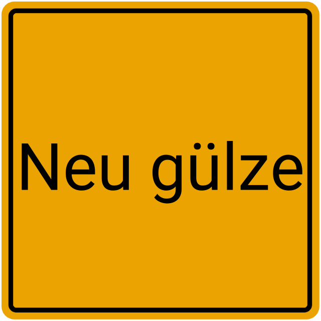 Meldebestätigung Neu Gülze